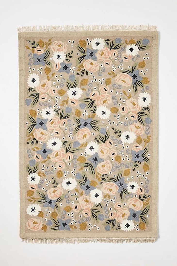Rifle Paper Co. x Loloi Rugs Available at Anthropologie The Kitchn